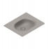 Catalano SFERA Раковина консоль 60x50, без отв. под смеситель, покрытие Cataglaze+, цвет Tortora Satinato