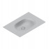 Catalano SFERA Раковина консоль 75x50, без отв. под смеситель, покрытие Cataglaze+, цвет Cemento Satinato