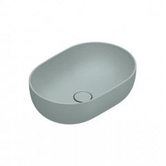 Catalano SFERA Раковина 50x35 h16 накладная, без отв. под смеситель, покрытие Cataglaze+, цвет Aqua Satinato