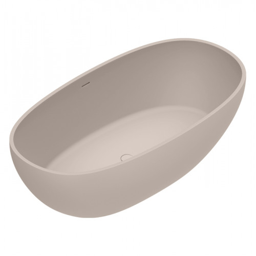 Catalano SOLID Ванна 176X91h52 с переливом, сифон в комплекте, цвет Seta Satinato
