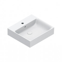 Catalano PREMIUM Раковина 50x47, с 1 отв. под смеситель, покрытие Cataglaze+, цвет белый глянцевый