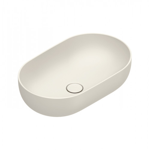 Catalano SFERA Раковина 60x37 h16 накладная, без отв. под смеситель, покрытие Cataglaze+, цвет Lino Satinato