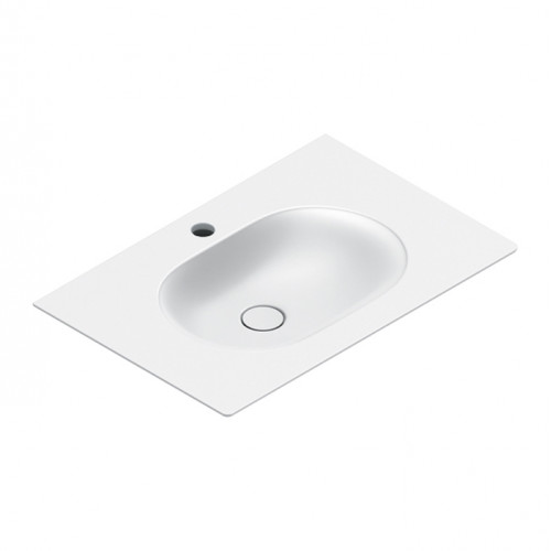 Catalano SFERA Раковина консоль 75x50, с 1 отв. под смеситель, покрытие Cataglaze+ , цвет белый матовый
