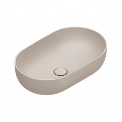 Catalano SFERA Раковина 60x37 h16 накладная, без отв. под смеситель, покрытие Cataglaze+, цвет Seta Satinato