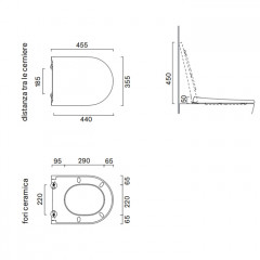Catalano SFERA-ZERO Сиденье BASIC с микролифтом, цвет белый глянцевый