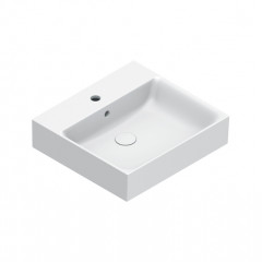 Catalano PREMIUM Раковина 50x47, с 1 отв. под смеситель, покрытие Cataglaze+ , цвет белый матовый
