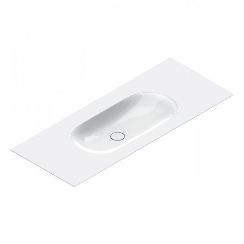 Catalano SFERA Раковина консоль 125x50, без отв. под смеситель, покрытие Cataglaze+, цвет белый глянцевый