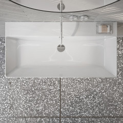 Catalano ZERO Раковина 100x50, без отв. под смеситель, покрытие Cataglaze+, цвет белый глянцевый