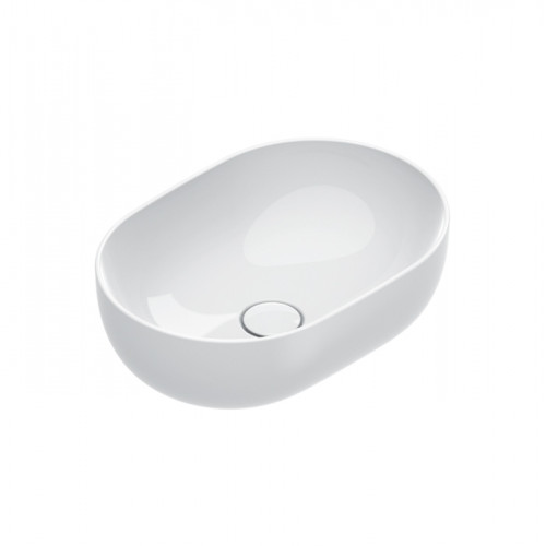 Catalano SFERA Раковина 50x35 h16 накладная, без отв. под смеситель, покрытие Cataglaze+, цвет белый глянцевый