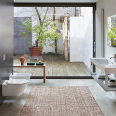 Catalano Zero Унитаз подвесной 55x35, безободковый, смыв Tornado, покрытие Cataglaze+, без крепежа, цвет белый глянцевый