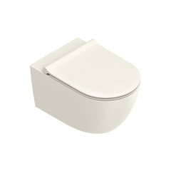 Catalano SFERA Унитаз подвесной 55x35, безободковый, смыв Tornado, покрытие Twinglaze+, без крепежа, цвет Lino Satinato