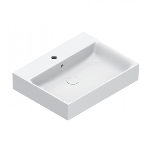 Catalano PREMIUM Раковина 60x47, с 1 отв. под смеситель, покрытие Cataglaze+, цвет белый глянцевый