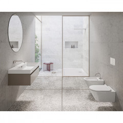 Catalano ZERO Раковина 100x50, без отв. под смеситель, покрытие Cataglaze+, цвет белый глянцевый