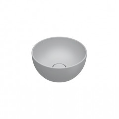 Catalano SFERA Раковина 32 h14 накладная, без отв. под смеситель, покрытие Cataglaze+, цвет Cemento Satinato
