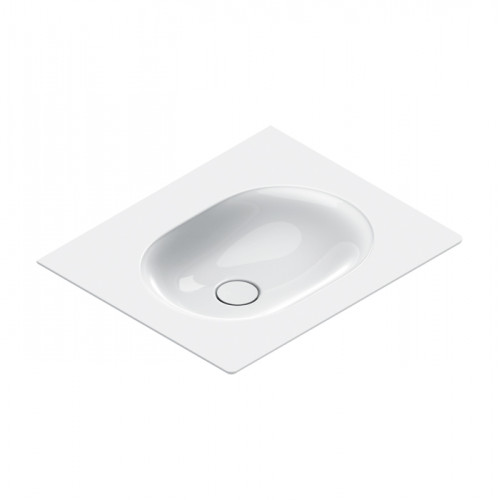 Catalano SFERA Раковина консоль 60x50, без отв. под смеситель, покрытие Cataglaze+, цвет белый глянцевый