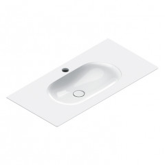 Catalano SFERA Раковина консоль 100x50, с 1 отв. под смеситель, покрытие Cataglaze+, цвет белый глянцевый