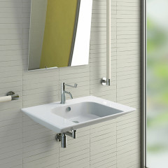 Catalano COMFORT Раковина 70x55, с 1 отв. под смеситель, покрытие Cataglaze+, цвет белый глянцевый