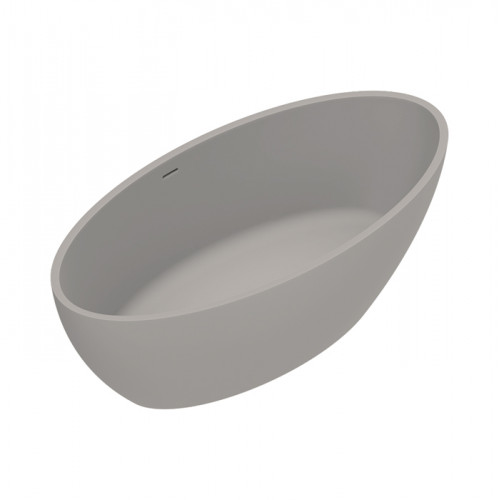 Catalano SOLID Ванна 165x80h52 с переливом, сифон в комплекте, цвет Tortora Satinato