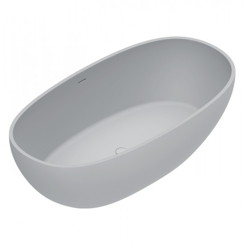 Catalano SOLID Ванна 176X91h52 с переливом, сифон в комплекте, цвет Cemento Satinato