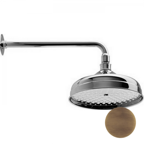 CISAL Shower Верхний душ D210 мм с настенным держателем L270 мм, цвет бронза (акция на товар из наличия)