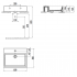CREAVIT Раковина NX260 мебельная (50*60 см)