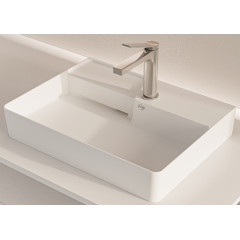 CREAVIT Раковина мебельная накладная БЕЛАЯ МАТОВАЯ RB062-00MB42E-0000