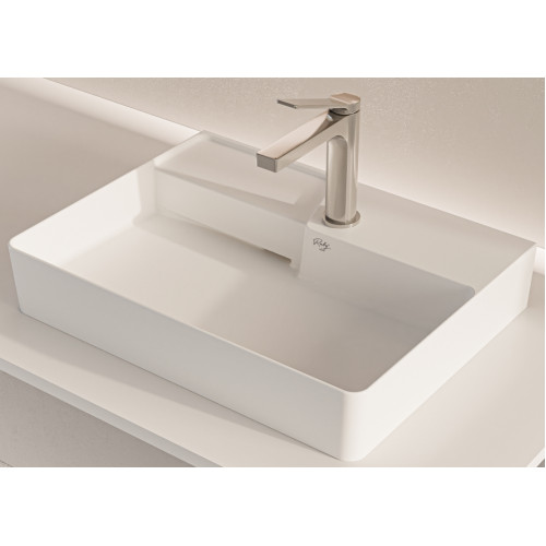 CREAVIT Раковина мебельная накладная БЕЛАЯ МАТОВАЯ RB062-00MB42E-0000