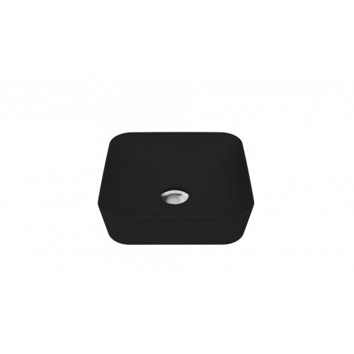CREAVIT Раковина мебельная (40*40 см) UL040 ЧЕРНАЯ МАТОВАЯ