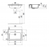CREAVIT Раковина IP060 мебельная (45*60см)