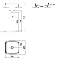 CREAVIT Раковина LP040