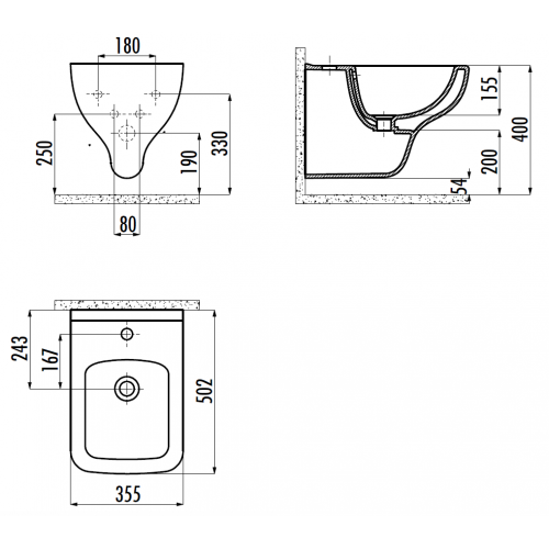 CREAVIT BENE Биде