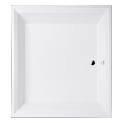 Creavit ванна на плоской ножке Iris 190x170