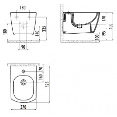 CREAVIT ELEGANT Биде