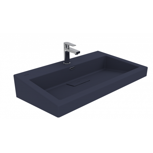 CREAVIT Раковина EP080.2 мебельная (80см) БАЗАЛЬТ