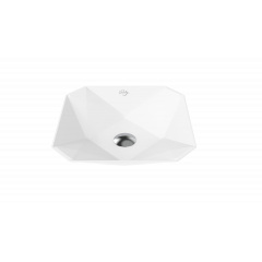 CREAVIT Раковина мебельная накладная БЕЛАЯ МАТОВАЯ RB040-00MB42E-0000