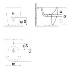 CREAVIT FREE Биде