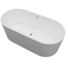 Creavit ванна отдельностоящая Buble 160x80x58 белый матовый