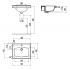 CREAVIT Раковина TF155 мебельная (45*55 см)