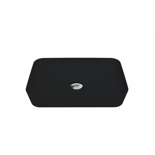 CREAVIT Раковина меб.(40*60 см) ЧЕРНАЯ МАТОВАЯ