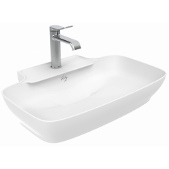 CREAVIT Раковина мебельная накладная БЕЛАЯ МАТОВАЯ RB061-00MB42E-0000