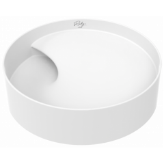 CREAVIT Раковина мебельная накладная БЕЛАЯ МАТОВАЯ RB141-00MB42E-0000