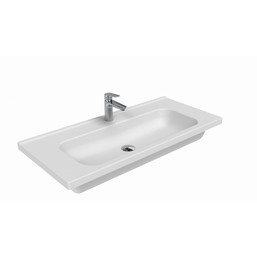 CREAVIT Раковина ID100 мебельная (45*100см)