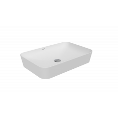 CREAVIT Раковина UL060.G меб (40*60 см) ЖЕМЧУЖНО-БЕЛ. МАТОВЫЙ