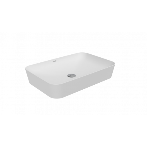 CREAVIT Раковина UL060.G меб (40*60 см) ЖЕМЧУЖНО-БЕЛ. МАТОВЫЙ