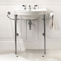 Devon New Etoile Консоль под раковину, 98см, цвет: хром