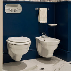 Devon Westminster Биде подвесное 35х36см, на 1 отв,цвет белый