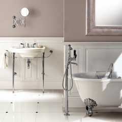 Devon New Etoile Консоль под раковину, 98см, цвет: хром