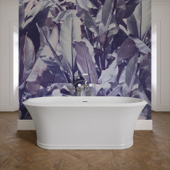 Devon Kalos Ванна отдельностоящая из материала WHITE-TEC 170х60,2х88,1 см, цвет белый