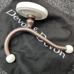 Devon DOROTHY вешалка-крючок настенный, держатель цвет: состаренная медь/белый (Спец.цена из наличия)