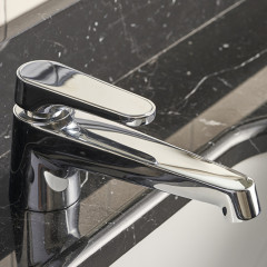 DEVON&DEVON TWENTIES Смеситель для раковины на 1 отверстие, однорычажный, цвет хром